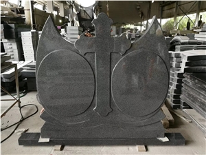 Polished Bevel Upright Gravestones