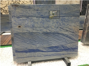 Polished Blue Macauba Quartzite Slabs