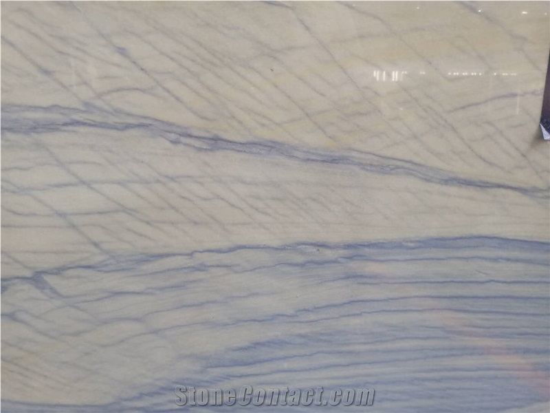 Polished Blue Macauba Quartzite Slabs