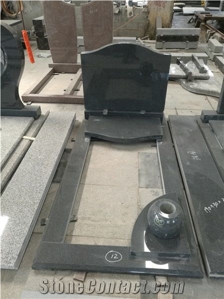 Polished Blue Pearl Granite for Gravestones