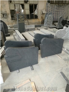 Polished Blue Pearl Granite for Gravestones