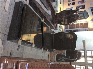 Polished India Red Granite for Gravestones