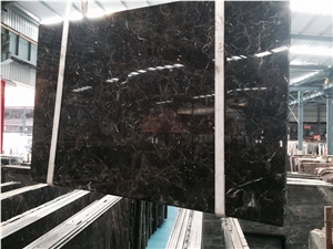 Polished Marron Emperador Dark Marble Floor Tiles