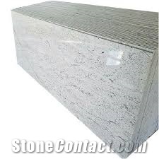 Polished Mera White Granite Slabs