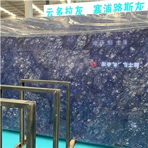 Polished Pedra Sodalita Slabs