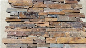 Rusty Slate Cement Culture Stone for Wall Cladding