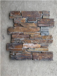Rusty Slate Cement Culture Stone for Wall Cladding