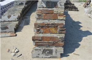 Rusty Slate Cement Culture Stone for Wall Cladding