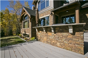 Rusty Slate Cement Culture Stone for Wall Cladding