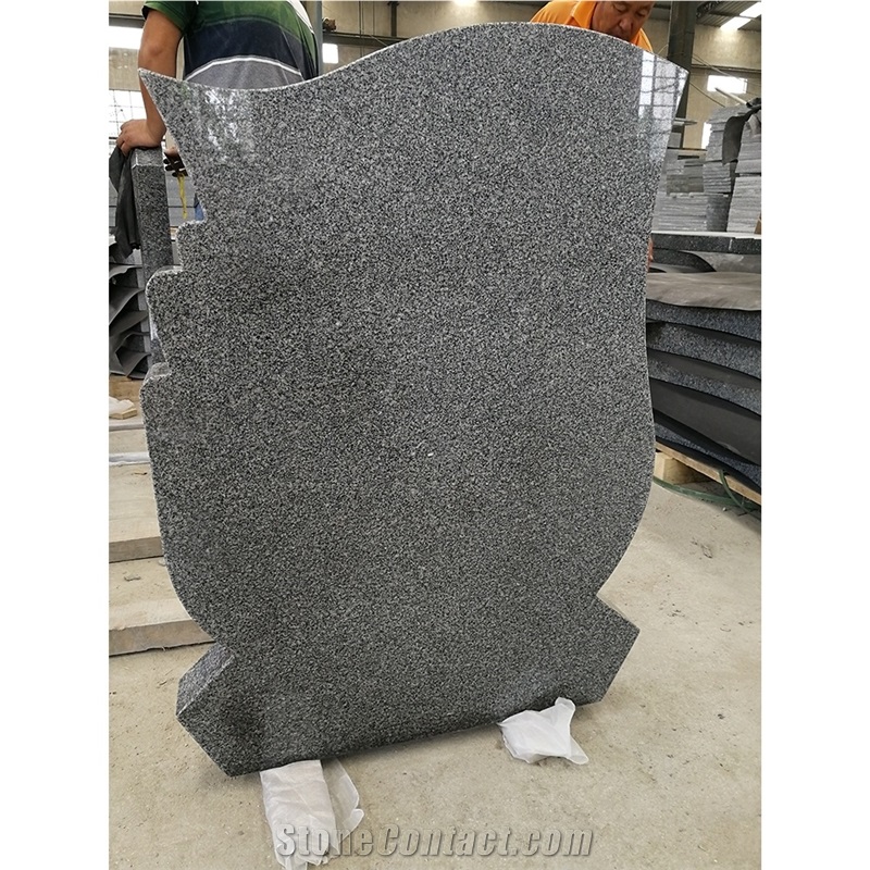 Samistone Polished Granite Tombstone