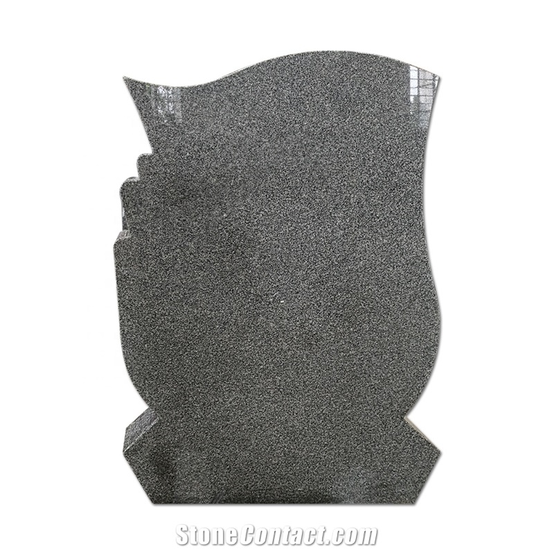 Samistone Polished Granite Tombstone
