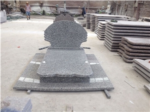 Swan Blue Granite Monument Poland Style