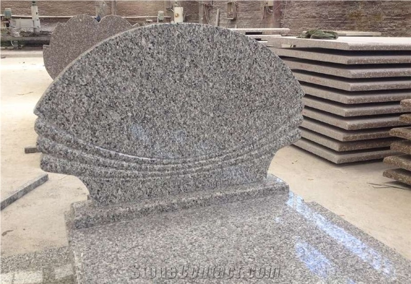Swan Blue Granite Monument Poland Style