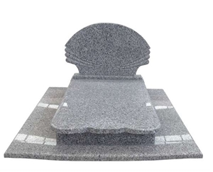 Swan Blue Granite Monument Poland Style