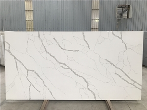 Technistone Quartz Calacatta White Slabs