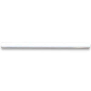 Thassos White 3/4x12 Pencil Liner Trim Molding