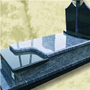 Upright Heartstones with Cross Tombstones