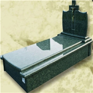 Upright Heartstones with Cross Tombstones