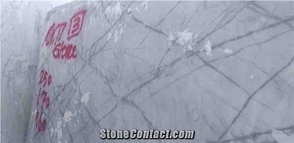 There is Top Quality White Spider Marble Blocks