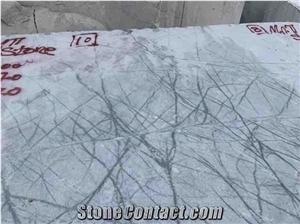 There is Top Quality White Spider Marble Blocks