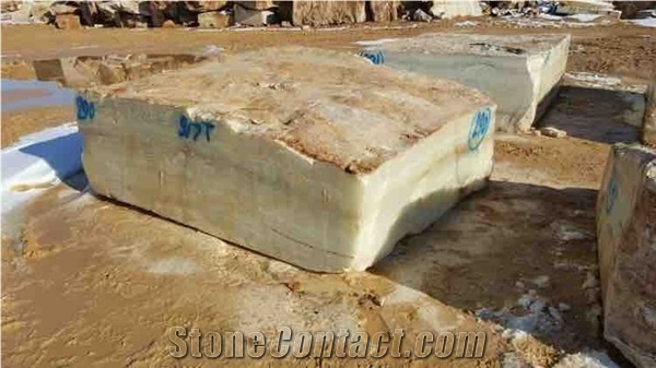 White and Pure White Onyx Blocks