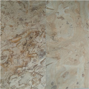 Autumn Beige Slate Flexible Stone Veneer Sheets