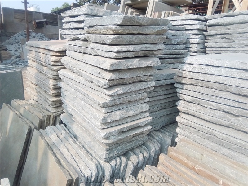 Kota Brown Limestone Paving Slabs and Terrace-Patio Paving Tiles