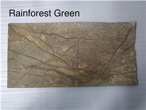 Rain Forest Green Marble Flexible Stone Veneer, Thin Veneer