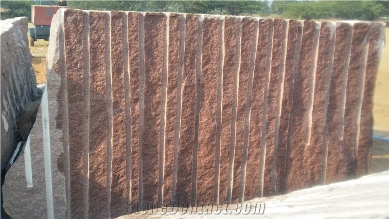 Indian Red Granite Blocks & Slabs