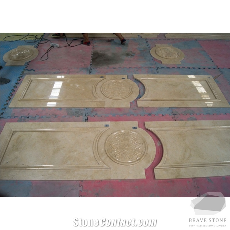 Crema Marfil Marble Wall Panel Tiles