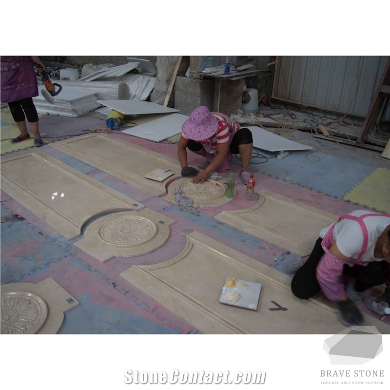Crema Marfil Marble Wall Panel Tiles