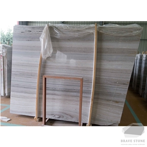 Crystal Wood Grain Marble Tiles and Slabs