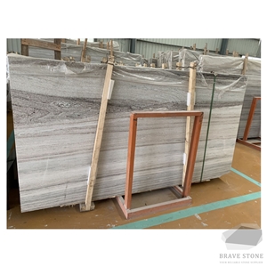 Crystal Wood Grain Marble Tiles and Slabs