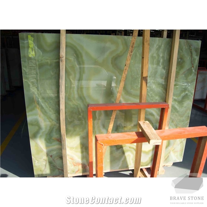 Jade Green Onyx Bathroom Countertop