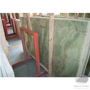 Jade Green Onyx Bathroom Countertop