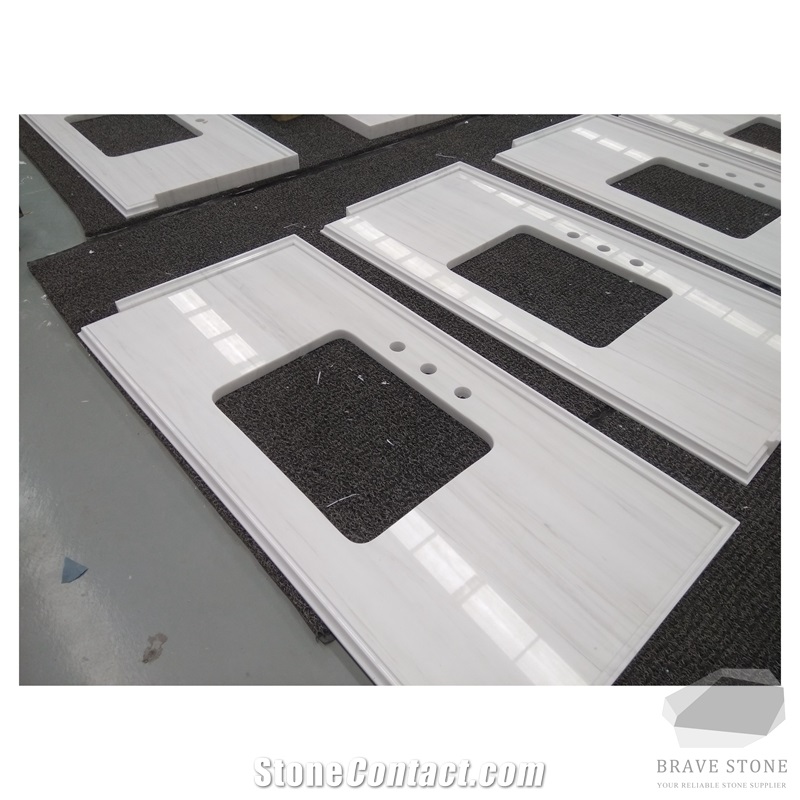Star White Dolomite Marble Countertops