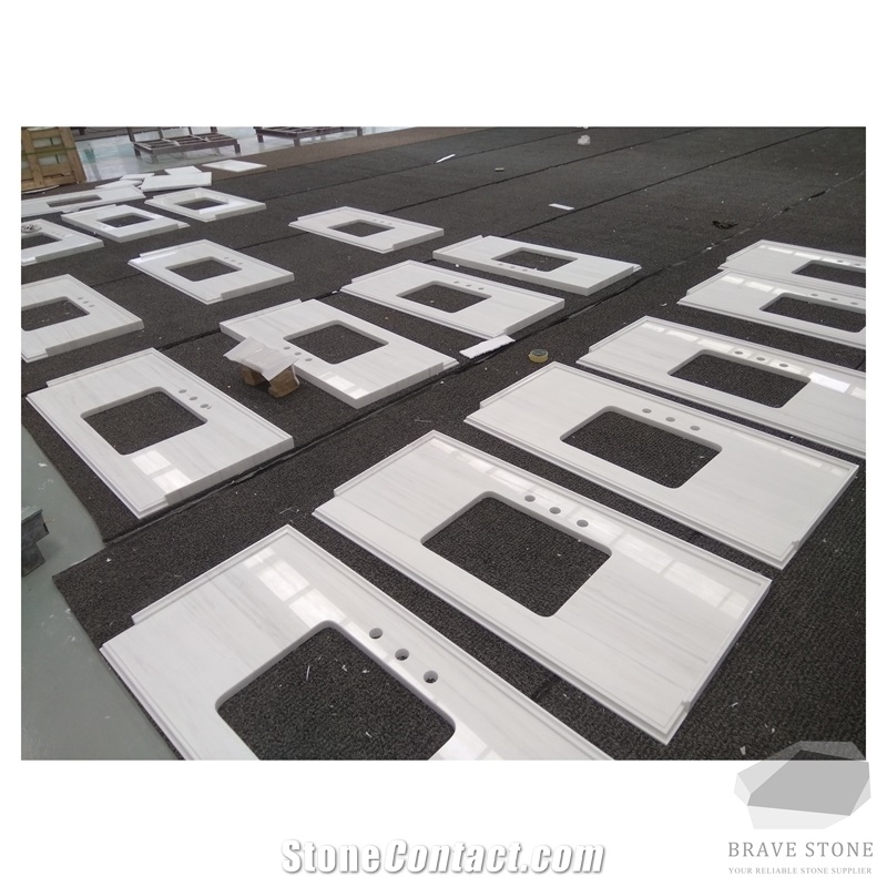 Star White Dolomite Marble Countertops