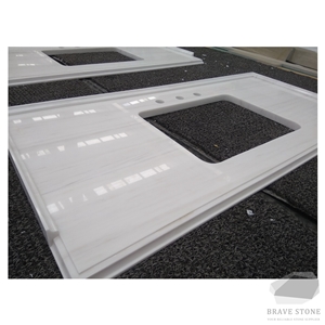 Star White Dolomite Marble Countertops