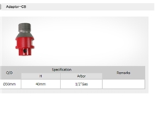 Adaptor - Cb for Drilling Tool Adaptor - Cb for Drilling Tool