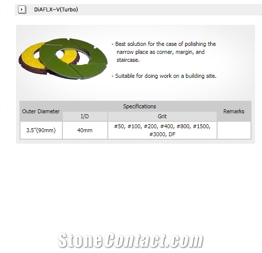 Diaflx-V Turbo Polishing Disc