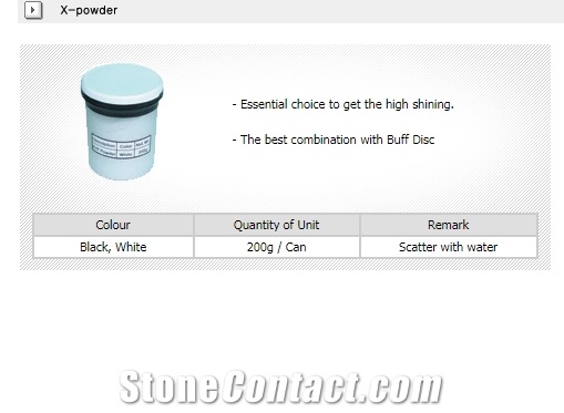Diaflx X - Powder for Polishing Slabs