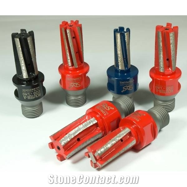 Diamond Finger Bits, Stone Drilling Tools