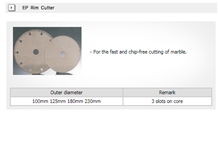 Ep Rim Cutter Disc