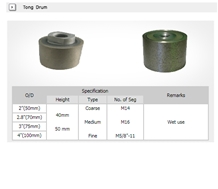Tong Drum Grinding Wheels