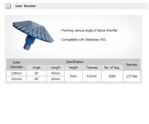 Usan Beveller Edge Profiling Tool