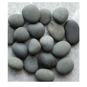 Unpolished River Stone Grey Color