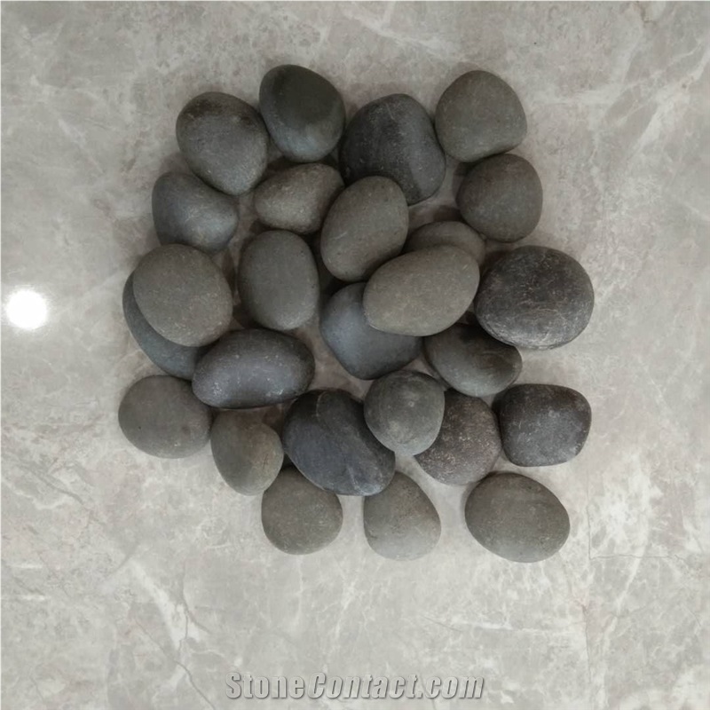 Unpolished River Stone Grey Color