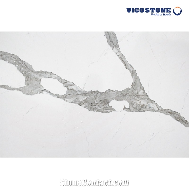 Calacatta Quartz Countertop Vicostone Bq8920 Forza