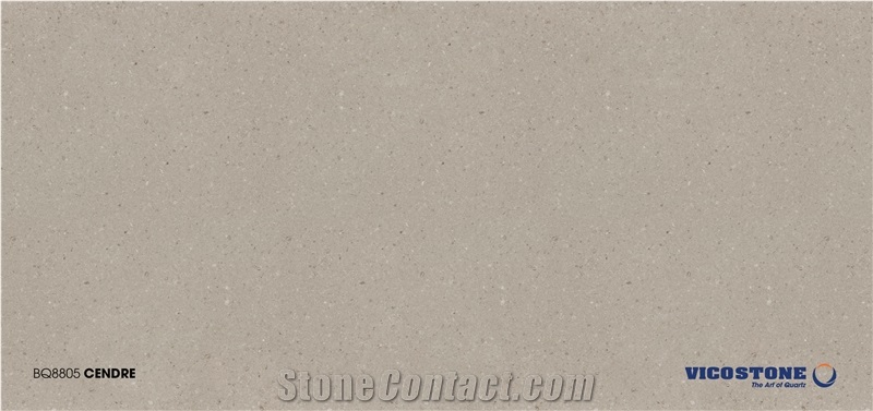 Cendre Quartz Slab Vicostone Bq8805