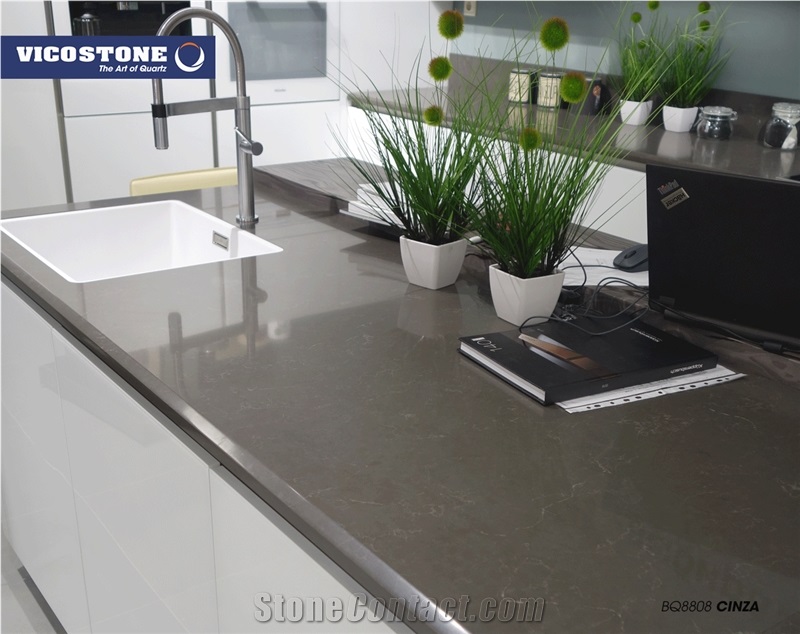 Quartz Based Engineered Kitchen Worktops Vicostone